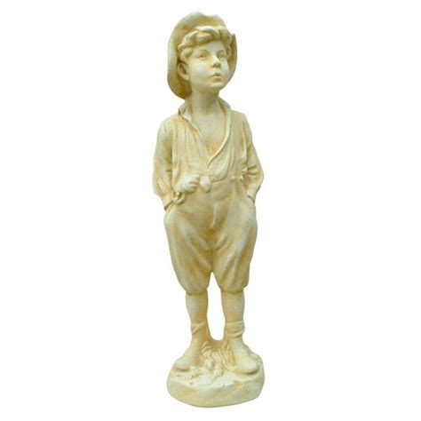 Statue Boy Whistling