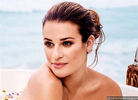 Lea Michele Strips Naked In Bathtub In New Photo