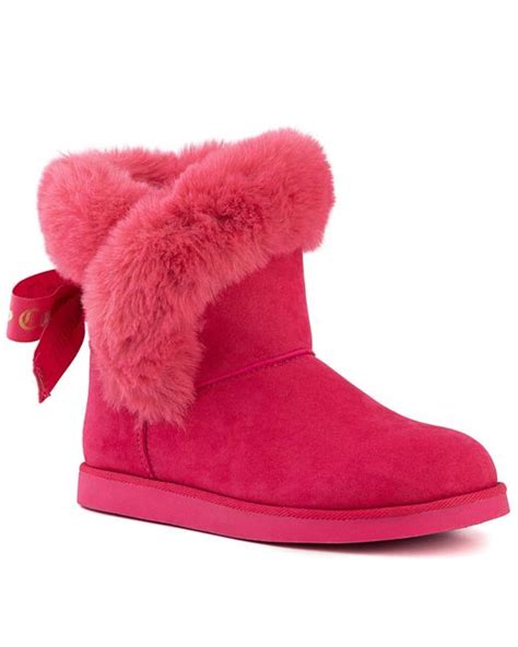 Juicy Couture King Winter Boots In Pink Lyst