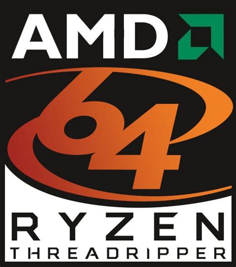 Amd Had A Great Logo For The First 64bit X86 Cpu Does Anyone Else