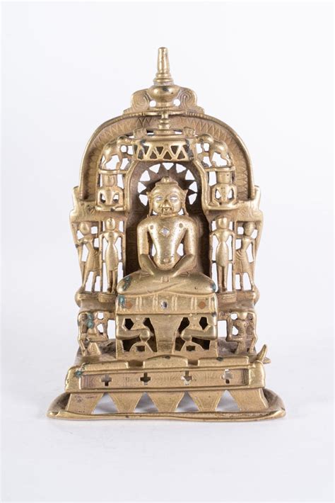 Indian Art A Bronze Jain Altar Northwestern India 17th 18th