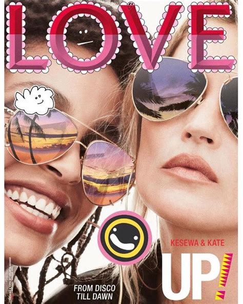 Kate Moss And Kesewa Aboah For Love Magazine Issue 18 Fall Winter 2017