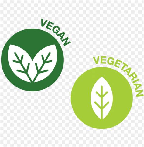 Vegan Vegetarian Options Transparent Vegetarian Logo Png Image With