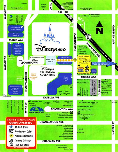 Hotel Map Disneyland Planning Disneyland Hotel Best Disneyland Hotels