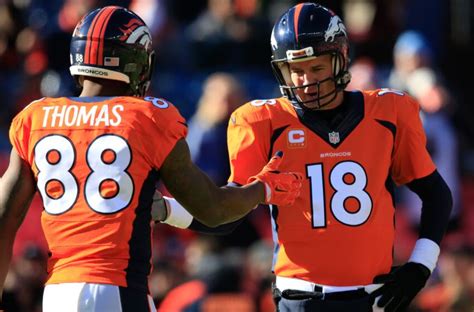 Peyton Manning Former Vol Gives Statement On Demaryius Thomas Death