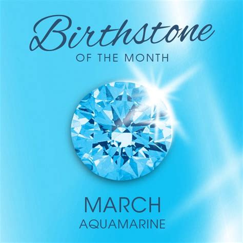 March Birthstone Jewellery Available From Uk