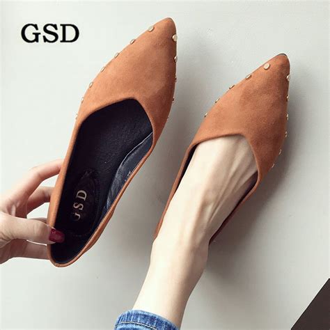 2021 Spring Autumn New Casual Women Shoes Large Size Flock Leather
