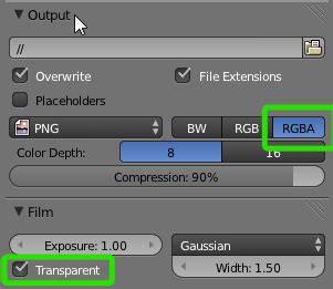 To make the background transparent in blender renderer, on the render tab open the shading section and change the alpha box from sky to. rendering - Can Blender render pngs with the background ...