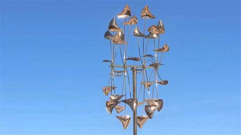 Galaxy Custom Made Copper Kinetic Wind Sculpture By The