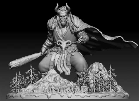 Building An Immersive 3d Printed Diorama Of Norse Mythology