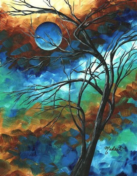 Abstract Tree Painting Abstract Art Art Painting Landscape Artwork