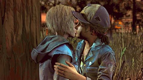 Clementine And Violet Romance Scene The Walking Dead The Final Season