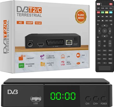 Dvb T2 Decoder Digitaler Empfänger Terrestrischer Hdmi Tv Stick Hd