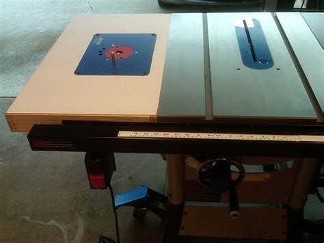 Table Saw Router Extension Delta 36 725 By Ericlew