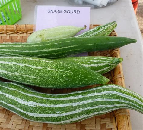 Find Snake Gourds Rare Herbs And Other Interesting Foods At This East