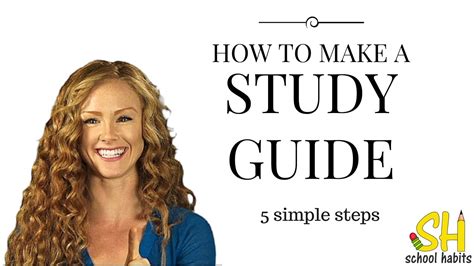 How To Make A Study Guide Youtube