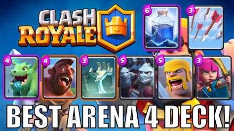 Clash Royale Arena 4 Deck - CLASH ROYALE | BEST ARENA 4 DECK! | EASY WINS! - YouTube