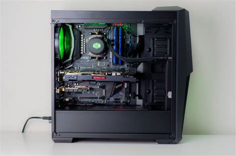 Wraith Gaming Pc In Coolermaster Masterbox Mb500 Rgb Black Evatech News