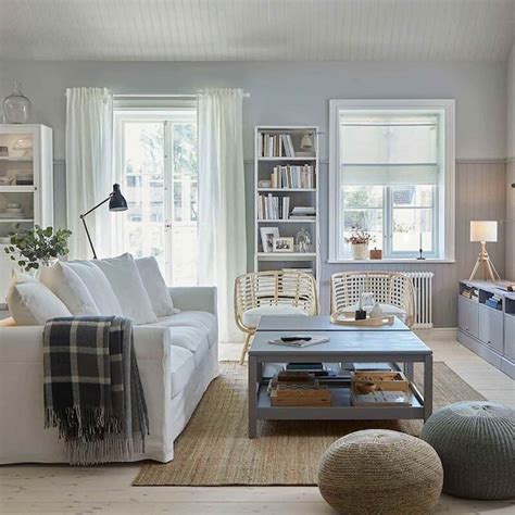 A Bright Traditional And Coordinated Living Room Ikea