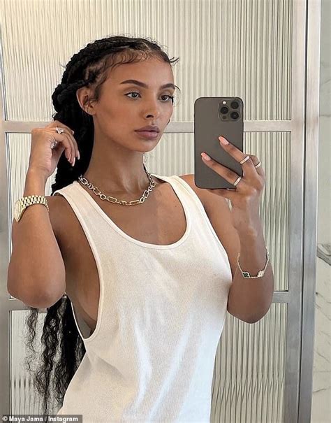 Maya Jama Shows Off Her Stunning New Hairstyle As She Flashes Her Sideboob In A White Mini Dress