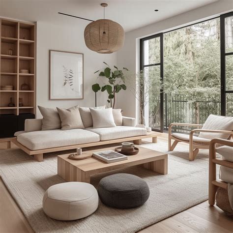 Modern Japandi Style Decor Japandi Living Minimalist Living Room