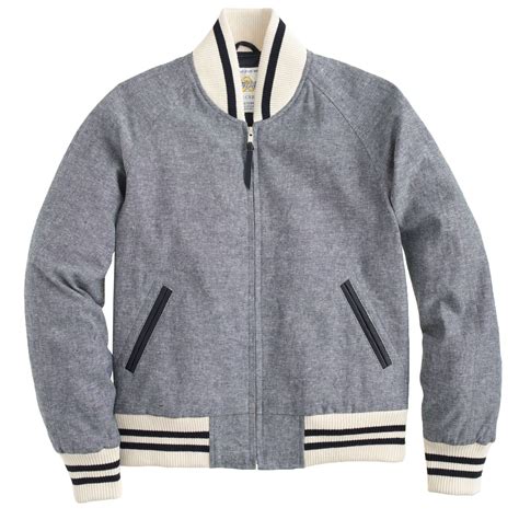 Get the best deals on blue varsity jacket and save up to 70% off at poshmark now! J.Crew Golden Bear Sportswear For Linen Varsity Jacket in ...