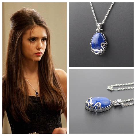 Vampire Diaries Katherine Pierce Daylight Necklace 925 Silver Nature