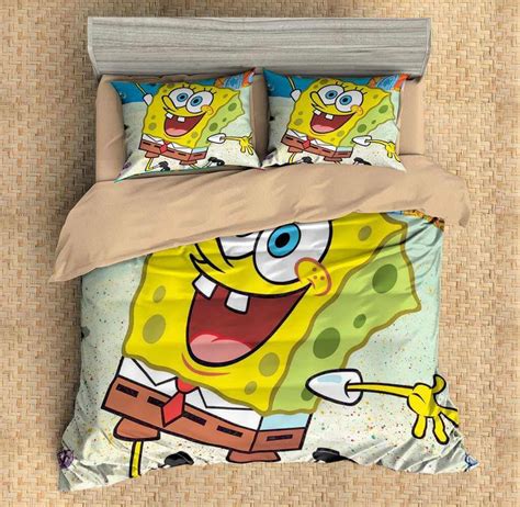 Spongebob s bedroom is a room located in spongebob s house. 3D Customize SpongeBob SquarePants Bedding Set Duvet Cover ...