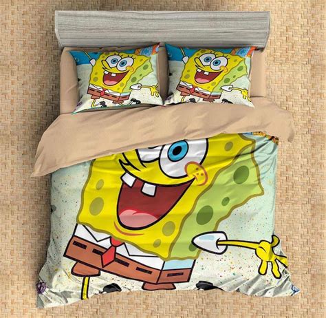 3D Customize SpongeBob SquarePants Bedding Set Duvet Cover ...