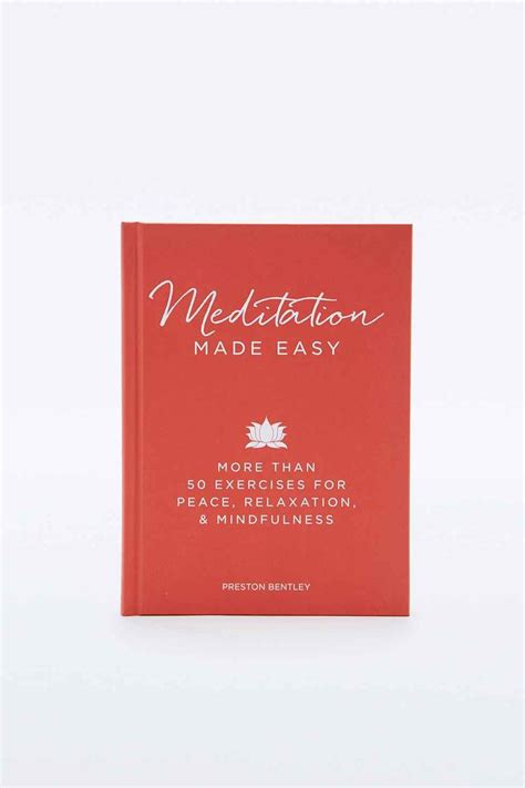 Meditation Made Easy Book Easy Books Make It Simple Book Stationery