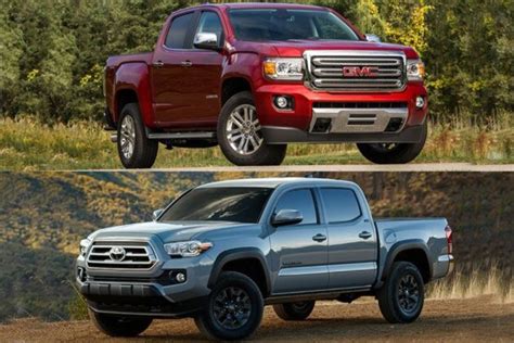 2021 Gmc Canyon Vs 2021 Toyota Tacoma Which Is Better Autotrader
