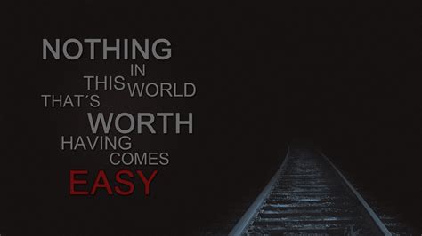🔥 Download Nothing Easy Best Thoughts And Quotes Wallpaper Hd By