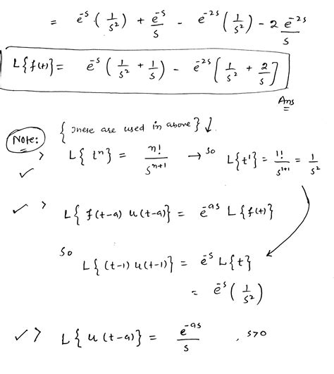 [Solved] Solve this Heaviside Function: Answer: Solution must be