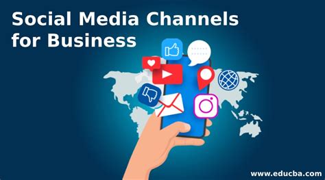 Social Media Channels Top 7 Social Media Channels For Business