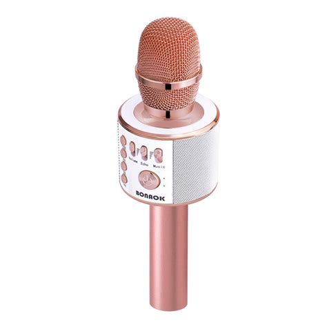 Bonaok Wireless Bluetooth Karaoke Microphone3 In 1 Magic Sound Portab