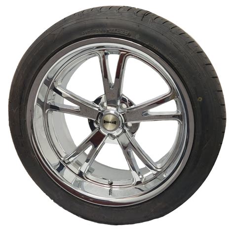 Ridler 606 20x85 And 20x10 545 Staggered Wheel And Tire Package Set Of