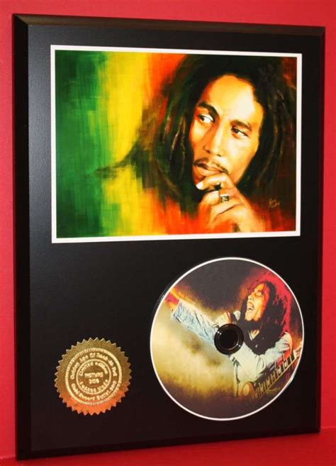 Bob Marley Limited Edition Picture Cd Disc Collectible Rare Music