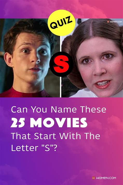 Quiz Can You Name These 25 Movies That Start With The Letter S