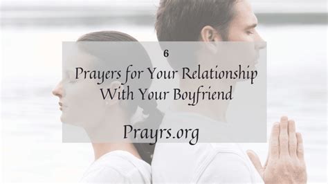 6 Powerful Prayers For Your Relationship With Your Boyfriend Prayrs