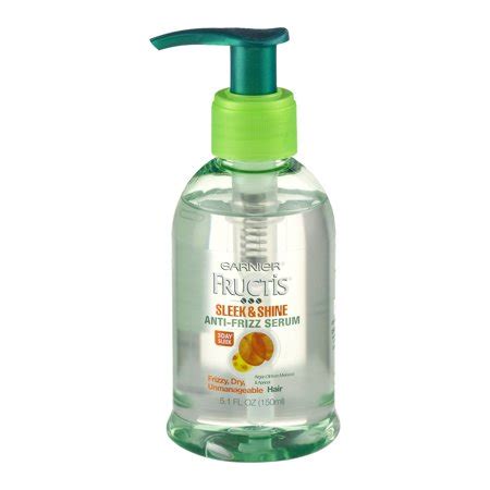 4.6 out of 5 stars 7,251. Garnier Fructis Sleek & Shine Anti-Frizz Serum 5.1 FL OZ ...