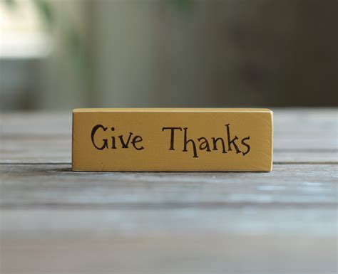 Give Thanks Mini Stick Sign - The Weed Patch