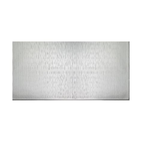 Fasade Ripple Vertical Brushed Aluminum Decorative Wall Panel Fast