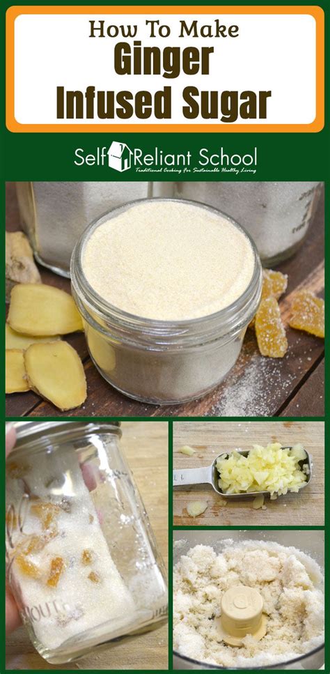 Infused Ginger Sugar Adds The Perfect Touch To Teas Cookies Lemonade And Thats Just For