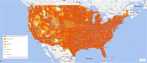 At T G G E Network Coverage Map Which Cities Are | My XXX Hot Girl