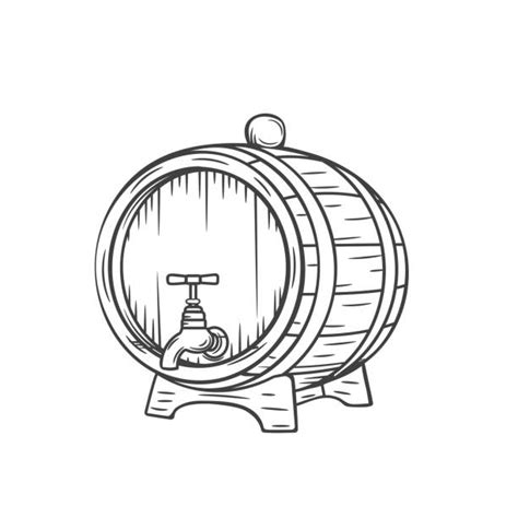Antique Whiskey Barrel Illustrations Royalty Free Vector Graphics