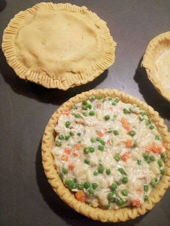 It's got flaky pie crust and a buttery creamy chicken pot i initially wanted to make an easy chicken pot pie. Homemade Chicken pie: 2 cups cooked shredded chicken, Gravy, 2 Pie Crust, Frozen Hashbrowns (dic ...