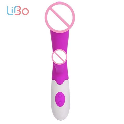 Li Bo Vibrator G Spot Rabbit Sex Vibration Modes Silicone Stimulation Vibrating Massager Adult