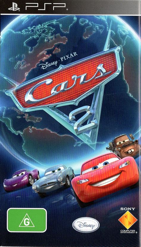 Disney Pixar Cars 2 Psp Super Retro Psp