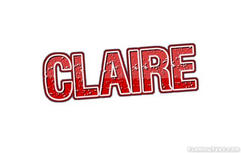 Claire Logo Free Name Design Tool From Flaming Text