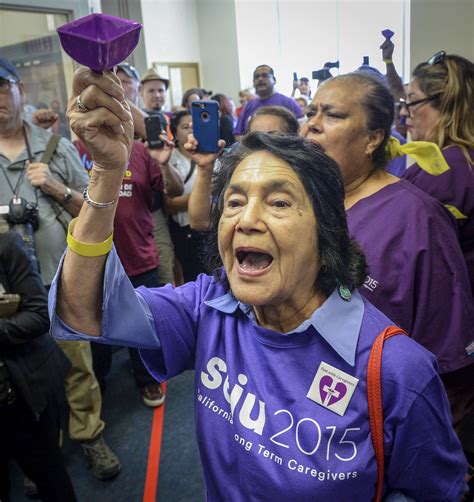 Labor Leader Dolores Huerta Arrested In Worker Demonstration Ap News